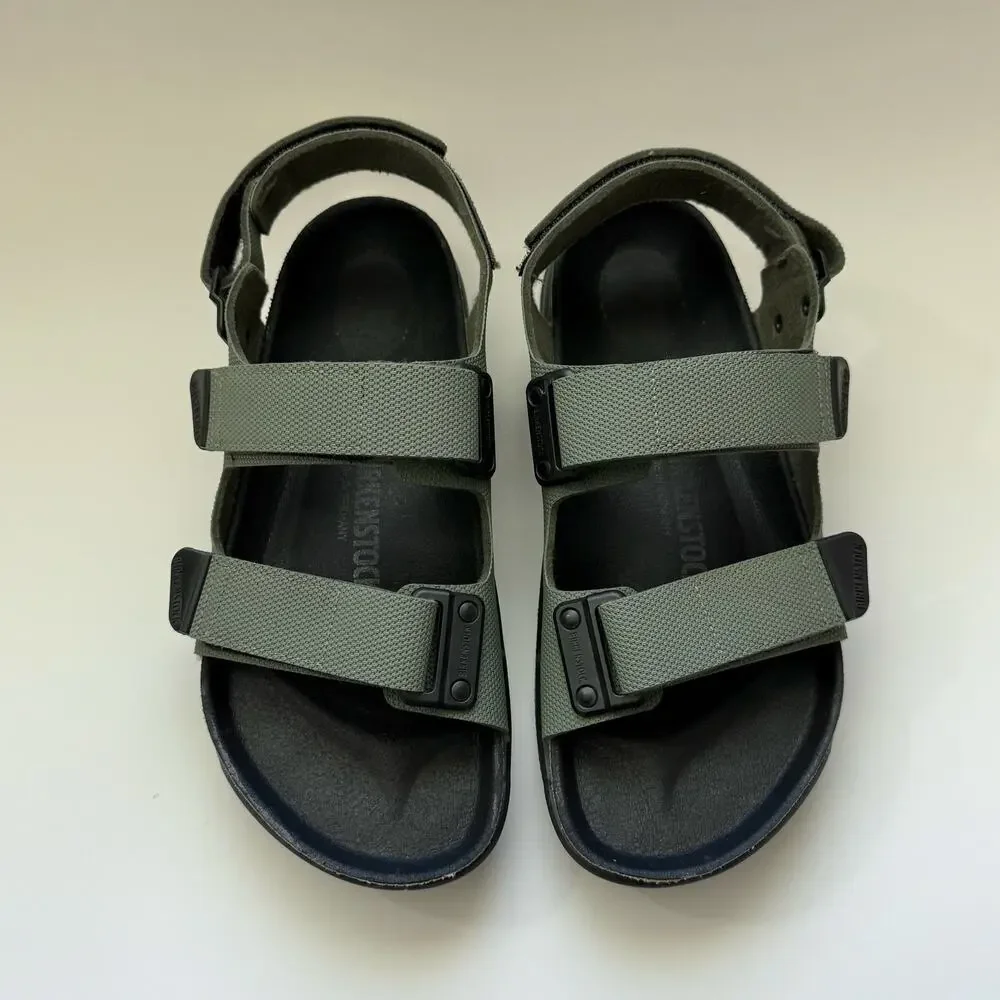 Birkenstock Tatacoa Sandals Birko-Flor in Future Khaki Green 41 (L10 / M8)
